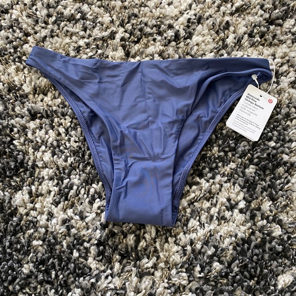 lululemon athletica Swim Nwtlululemon Waterside Swim Bottom Mid Rise Skimpyblue Hail Poshmark